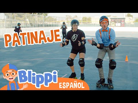 Blippi aprende a usar los patines 🛼 Blippi Español | Videos educativos para niños | Aprende y Juega