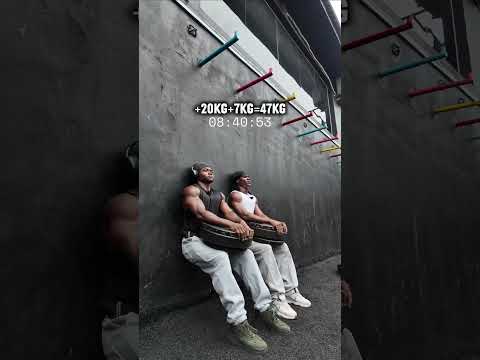 Last man standing (wall sit challenge)