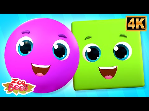 Shapes Song for Kids, Learn Shapes with Fun & Music