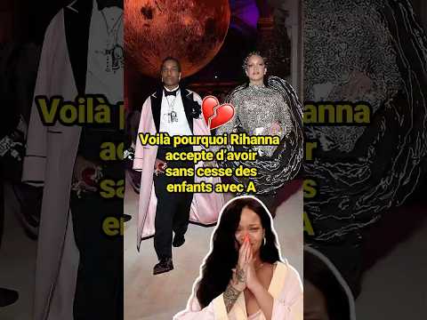 Voilà pourquoi Rihanna accepte d’avoir sans cesse des enfants avec A$AP Rocky #celebrity #asaprocky