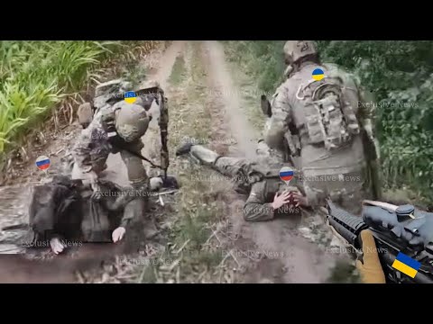 Ukrainian K-2 battalion destroys 17 Russian soldier on Close Combat in trench line Vuhledar