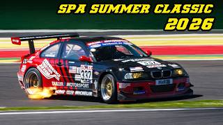 Spa Summer Classic 2026 | BEST OF action, sounds & mistakes.