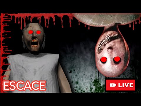 🔴GRANNY LIVE GAMEPLAY  ||  GRANNY HORROR VIDEO GAMES