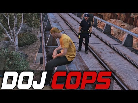 Dept. of Justice Cops #437 - Cart Chaos