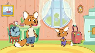 🦊☀️ Lizzy se va 🐮 Las Vacas Naranjas 🐮 Dibujos animados para niños