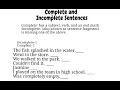 Identifying Sentence Structure Components