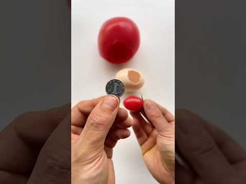 Babam parasını hırsızlıktan korumak için benzersiz bir yol buldu. 🍅🥚💰! #shorts