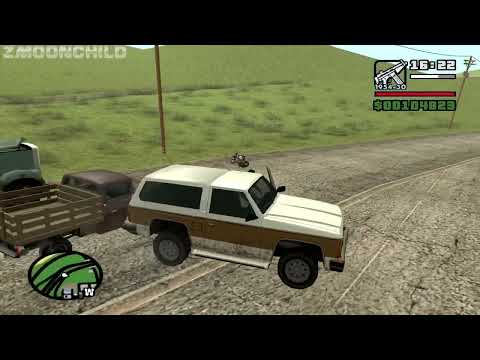 Lure with a 3 Star Wanted Level - Woozie mission 3 - GTA San Andreas