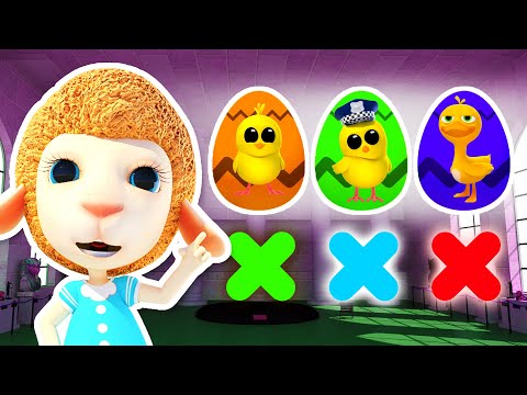 Adivinha O Que Está Lá Dentro! 🎁 O Desafio Divertido Começa! 😄 Novos Desenhos Para Crianças