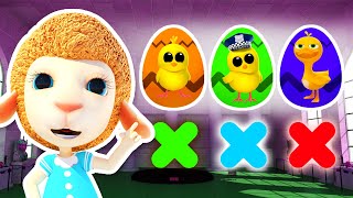 Adivinha O Que Está Lá Dentro! 🎁 O Desafio Divertido Começa! 😄 Novos Desenhos Para Crianças