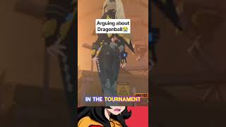 Arguing about Dragonball😭 #dragonball #dragonballz #zenless #zzzero #funny
