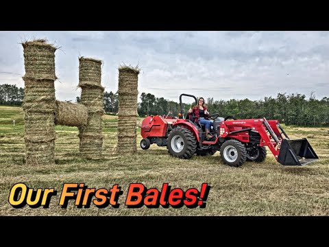 Life On The Acreage, We Make Mini Round Bales