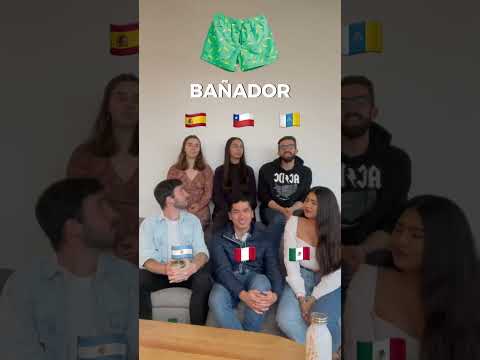 Palabras según nuestra nacionalidad #humor #viral #comedia