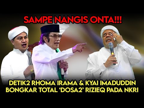 Sampe Nangis Onta❗️Detik2 Rhoma & Kyai Imaduddin Bongkar 'D0sa2' Rizieq Shihab Pada Umat & NKRI