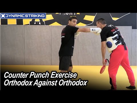 Counter Punch Exercise Orthodox Against Orthodox from Nordine Oubaali