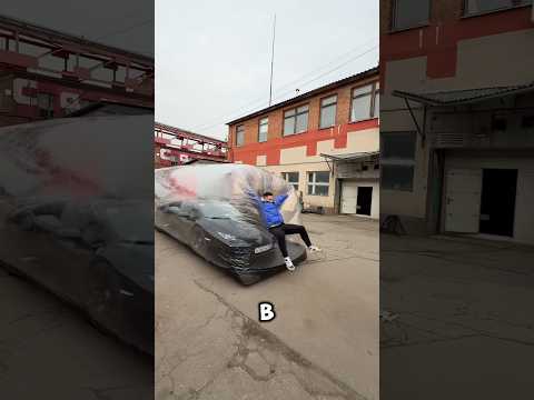 НАДУВНОЙ ГАРАЖ для ЛАМБОРГИНИ за 5000р