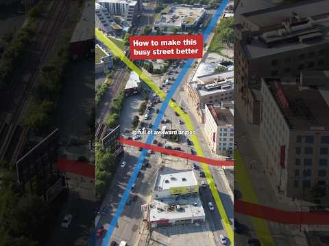 Before & After of Busy Chicago Intersection