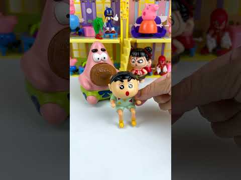 Satisfying Unboxing and Review Shin, Patrick Cute Fun ASMR Video #toys #shorts