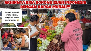 KE PASAR BORONG BUAH MEMBERANIKAN DIRI UNTUK NAWAR HARGA