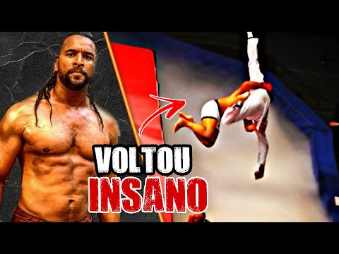 O capoeirista mais INSANO do MMA voltou! Brasileiro nocauteia campeão olímpico no Japão (2022)