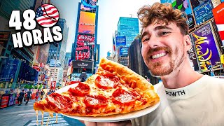 48 HORAS COMENDO EM NOVA YORK