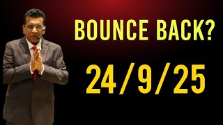 nifty prediction for tomorrow & bank nifty analysis for wednesday 24/9/2025