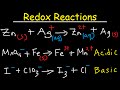 Balancing Redox Reactions: Acidic and Basic Solutions