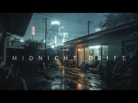 Midnight Drift🔺Calm Cyberpunk Ambient for Moments That Ask Nothing of You