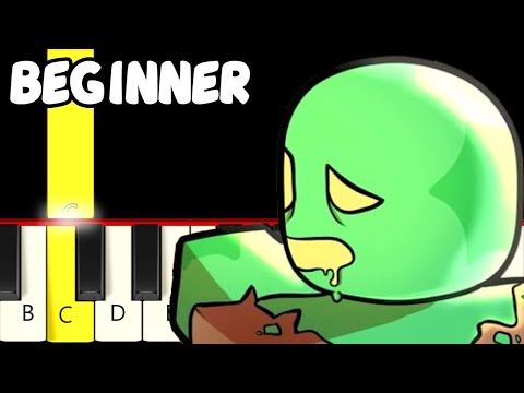 Roblox Dead Rails Ending Song - Fast and Slow (Easy) Piano Tutorial - Beginner