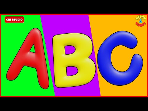 A for Apple | Alphabet | ABCD Song | ABC | Cartoon | Toddler Learning Video | ABC Letters for Kids