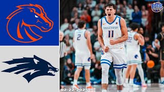 Boise State vs Nevada 02/22/2025 MBB Highlights