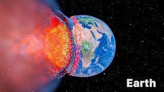 What If Pluto Crashed Into Earth?  3D Simulation