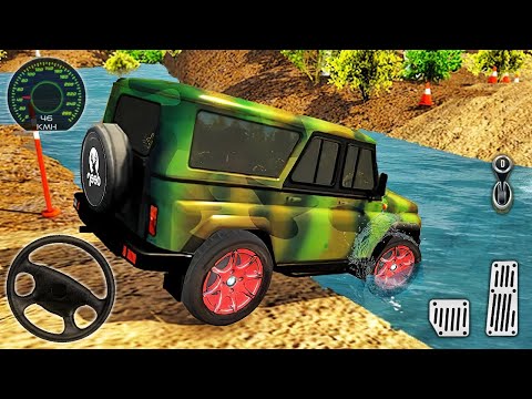 Offroad Jeep Driving Simulator - Luxury SUV 4x4 Impossible Tracks - Android Gameplay #3