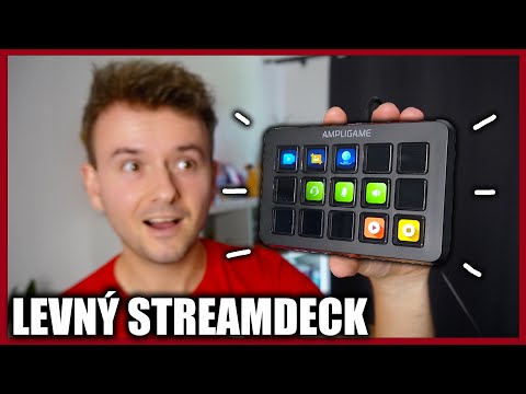 LEVNÝ STREAM DECK, KTERÝ ZA TO STOJÍ?😱 Fifine Ampligame D6 Stream Deck