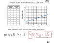 Understanding Residuals and Predictions