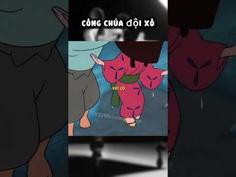 Công chúa đội thùng gỗ...