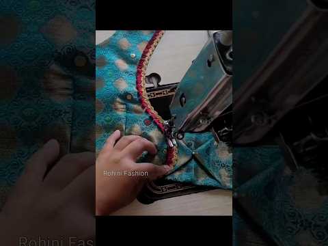 Blouse lace design Cutting and stitching #shorts #shortsvideo #rohinifashion