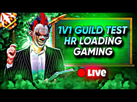 FREE FIRE LIVE STREAM || GUILD TEST 1V1 WITH ❤️‍🔥MY SUBSCRIBER || 🤑#freefirelivestream#freefireindia