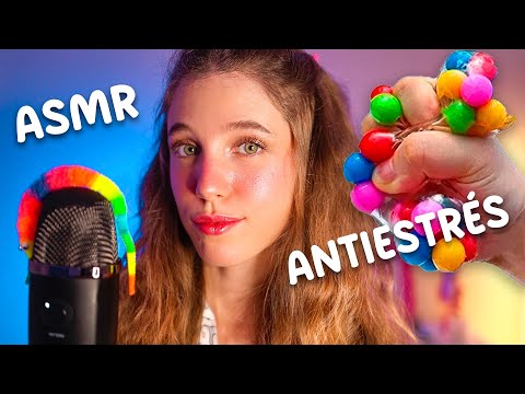 ASMR OBJETOS DESESTRESANTES para DORMIR RÁPIDO 💆🏼‍♀️🧠 (Sonidos Antiestrés)