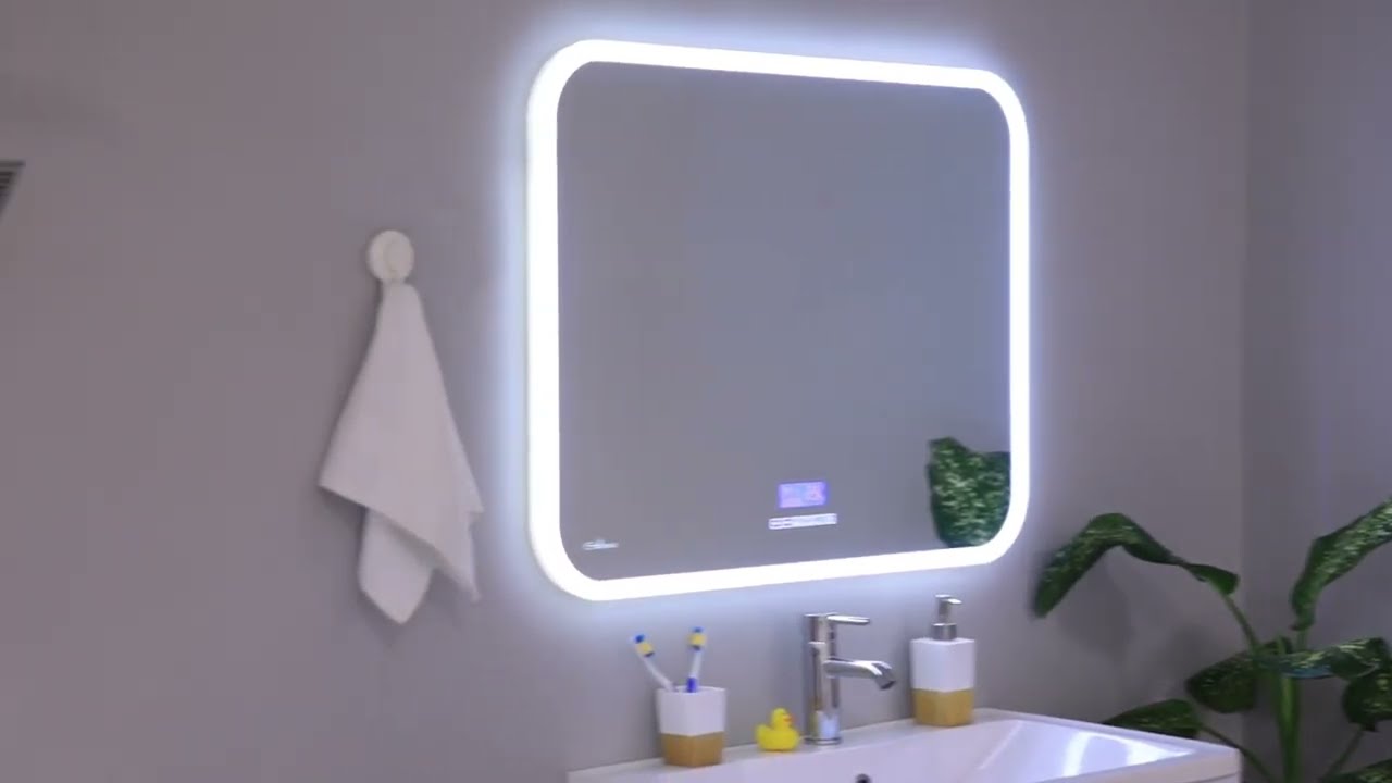 Зеркало c Led подсветкой Alvaro, с музыкальном блоком и подогревом