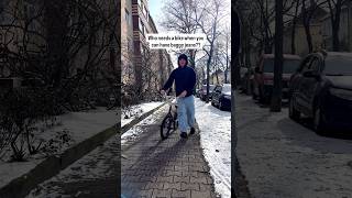 Baggy Jeans Lifehack 💯 #bike #baggyjeans #lifehack