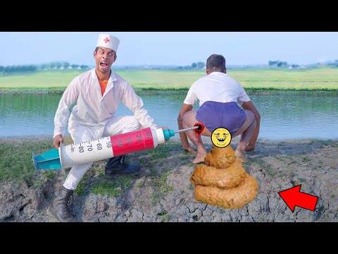 Very Special Trending Comedy Video 2025Happy New Year Top New Comedy Video Injection Funny Video 354