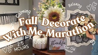 Ultimate Fall Decorate & Clean With Me Marathon 2025 | Fall Cleaning + Decorating Ideas 🍁