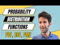 Probability Distributions and Functions