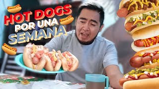 Comiendo Hot Dogs por una Semana 🌭