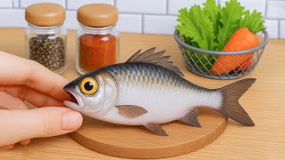 SO DELICIOUS!! Tiny Kitchen Fish Fry Recipe | Spicy Fish Fry - Mini Yummy