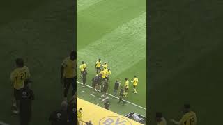 Silva emotionaler Lauf  zu Bank nach 1:0 gegen Paderborn! #bvb