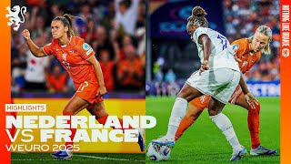 Fighting for the final chance in Basel 💥 | Highlights Nederland - France