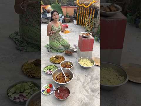 রাখির আইবুড়োভাতে কি কি রান্না করলাম😱 #trending #minivlog #viralvideo #youtubeshorts