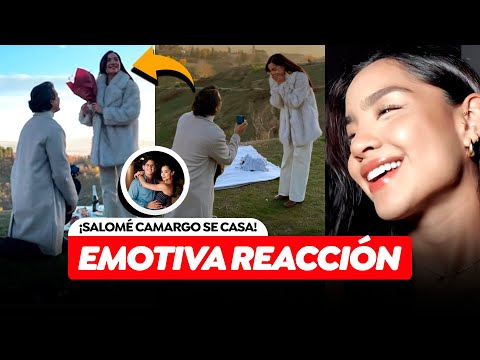 Salomé Camargo Reaccionó Conmovida Tras La Propuesta De Matrimonio De Su Novio En Navidad